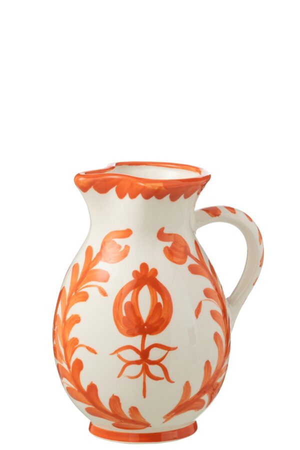 JARDINERIE-ROUBAUD-CRUCHE-ORANGE-VASE-DECO-FLEURS-13008-MARSEILLE