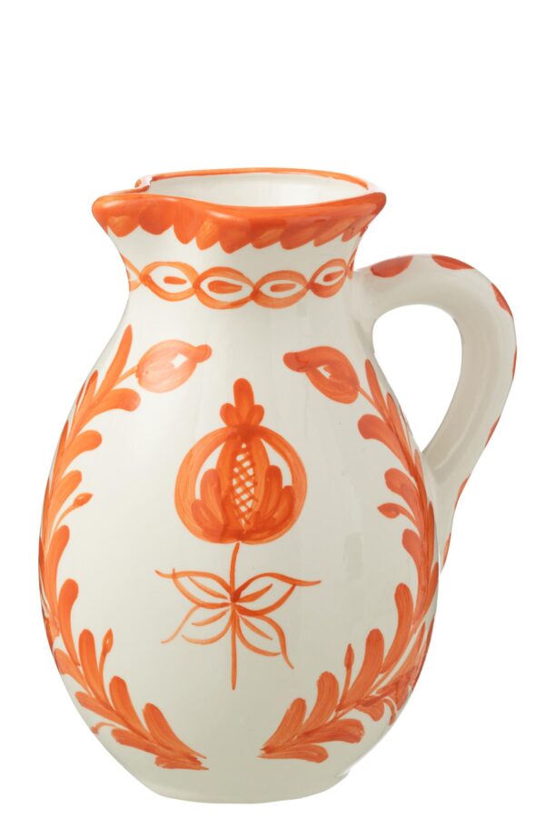 JARDINERIE-ROUBAUD-CRUCHE-ORANGE-VASE-DECO-FLEURS-13008-MARSEILLE