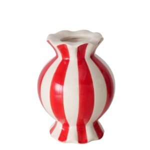vase bonbon blanc rouge deco noel fleurs jardinerie 13008 marseille