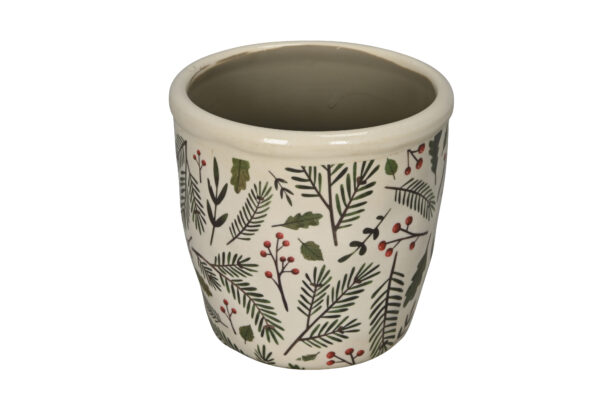 deco-noel-jardinerie-roubaud-13008-marseille cache pot houx