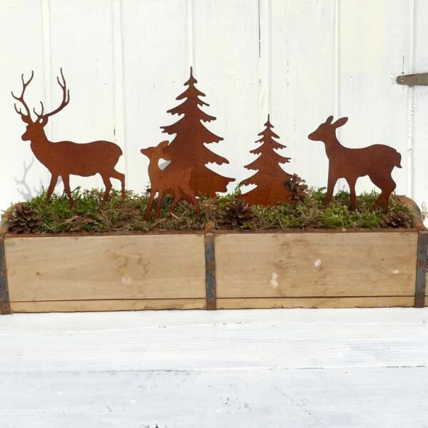 AMILLE-DE-CERF-EN-ROUILLE-DECO-NOEL-ROUBAUD-JARDINERIE-13008-MARSEILLE