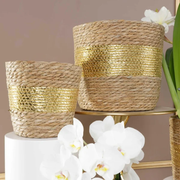 panier-oria-NOEL-CACHE-POT-NATUREL-ET-OR-PLANTE-DECORATION-ROUBAUD-JARDINERIE-13008-MARSEILLE
