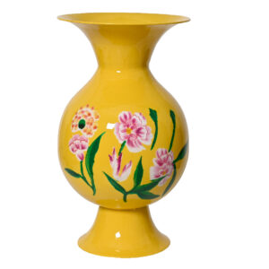 -GRAND-VASE-FER-JAUNE-DECO-FLEURISTE-JARDINERIE-ROUBAUD-13008-MARSEILLE
