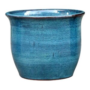 -LITTORAL-POT-EVASE-BLEU-TERRE-CUITE-PLANTE-EXTERIEUR-JARDINERIE-ROUBUAD-13008-MARSEILLE
