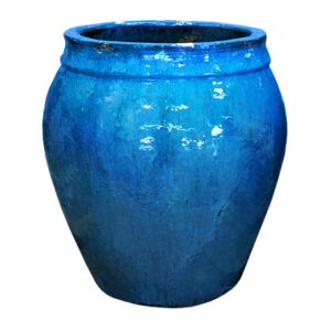 COSTA-JARRE-BOULE-BLEU-POT-TERRE-CUITE-ROUBAUD-JARDINERIE-13008-MARSEILLE
