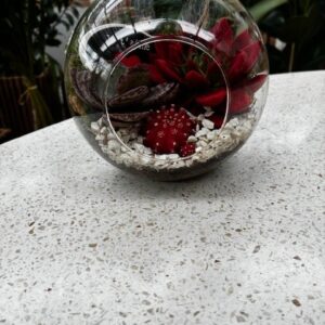 Terrarium « Rouge Amour »