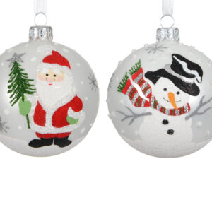 BOULE-SAPIN-DE-NOEL-NEIGE-JARDINERIE-ROUBAUD-13008-MARSEILLE bonhomme neige et pere noel