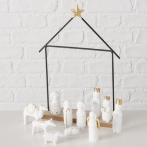 CRECHE-NOEL-DESIGN-BLANCHE-ROUBAUD-JARDINERIE-13008-MARSEILLE